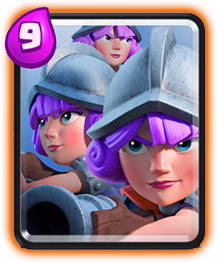 three musketeers clash royale