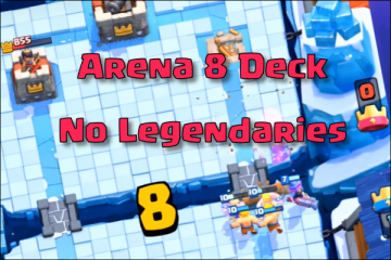 best clash royale deck arena 8